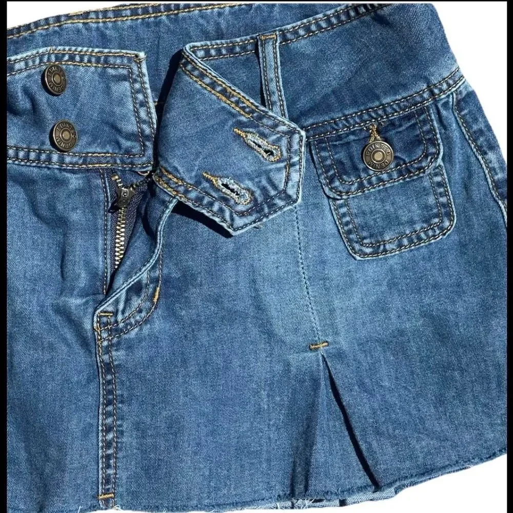 Edikted blue denim